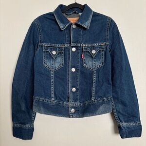Vintage Levi’s Type 1 Iconic Denim Jean Jacket Size Medium Cotton Western